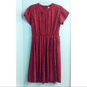 Vintage red dress size 10
