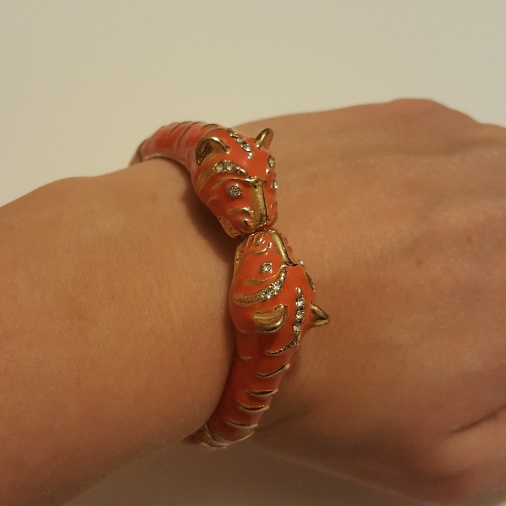 Metal Tiger Bracelet NWOT