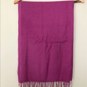 Pink pashmina wrap