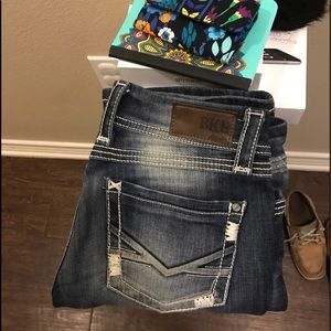 size 27 BKE jeans!
