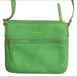Kate Spade Tenley Lime Green Clutch