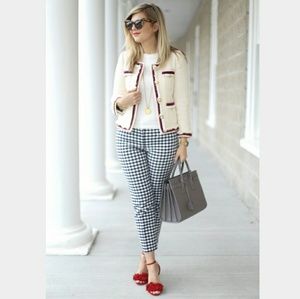 Gingham Capri Pant