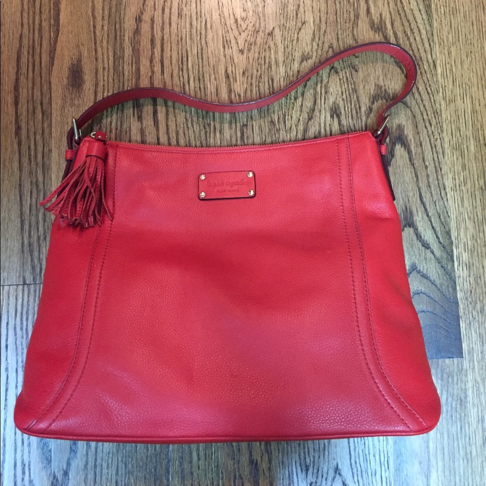 Red Kate Spade bag