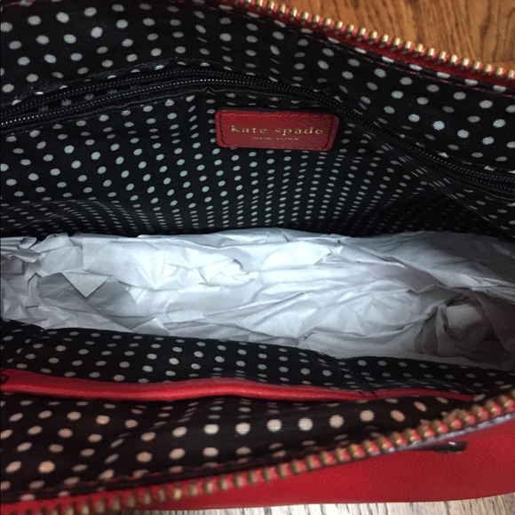 Red Kate Spade bag - Picture 4 of 4