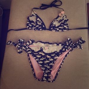 Betsey Johnson swan lake bikini