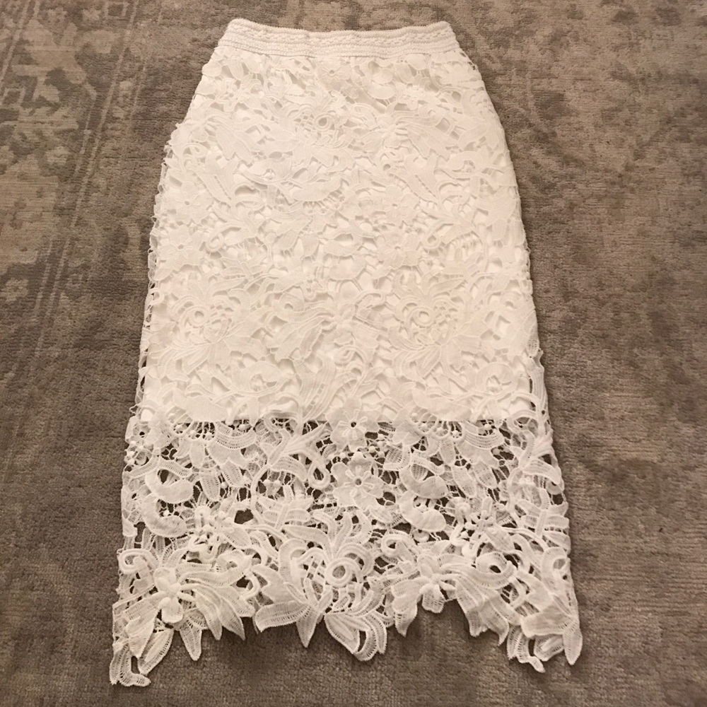 Angl white skirt