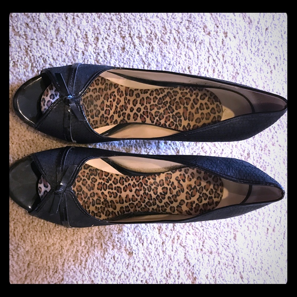 Anne Klein Peep-Toe Heels