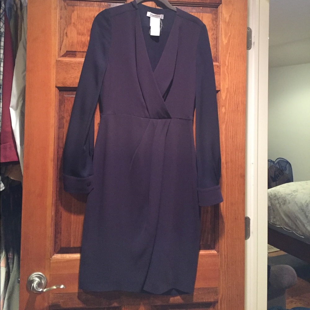 Max Mara plum dress