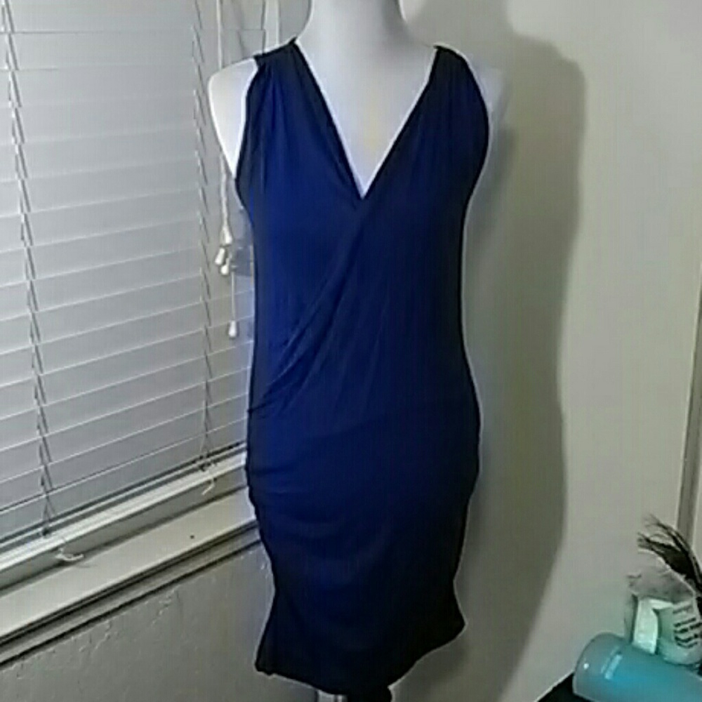 Blue tart dress