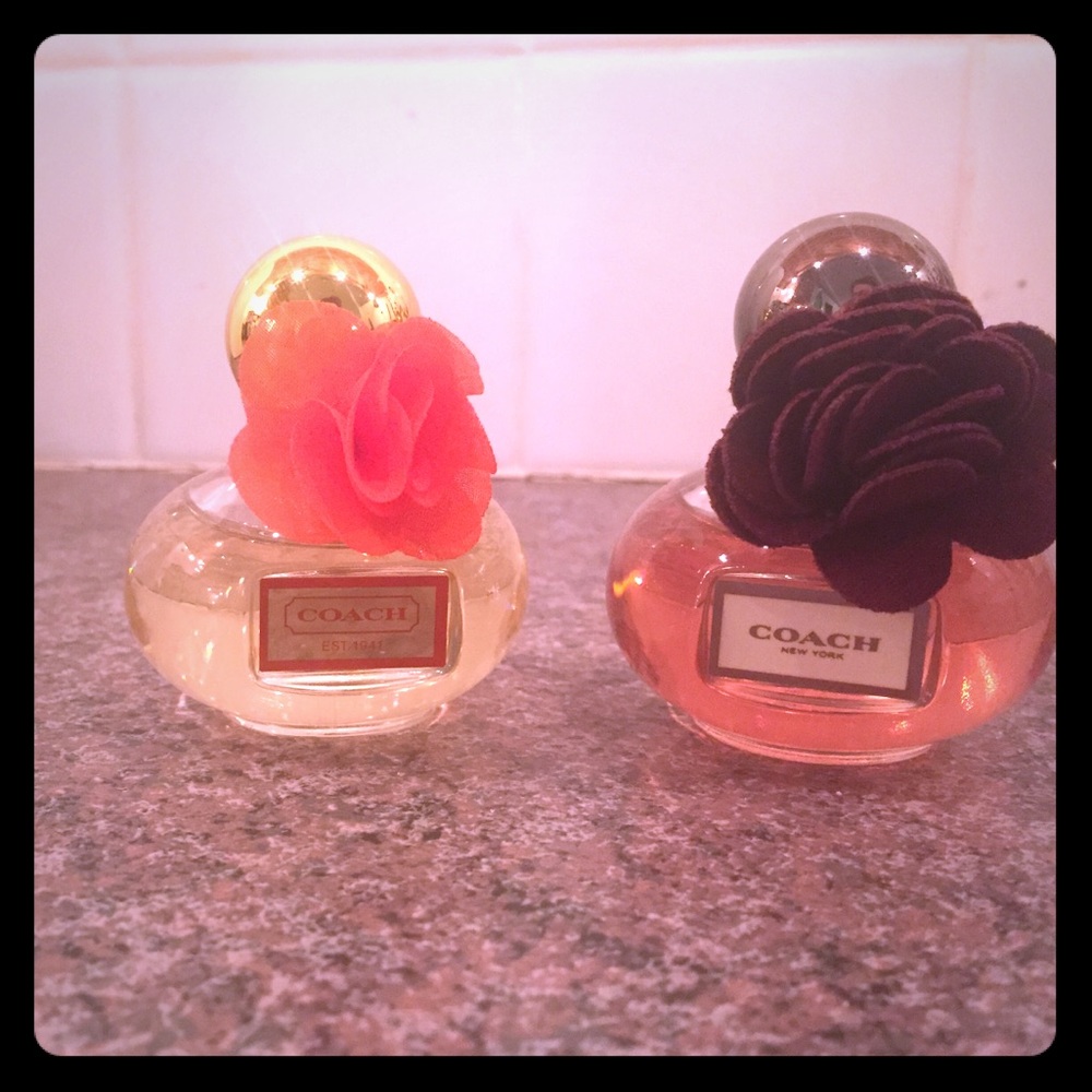 Two Coach perfumes