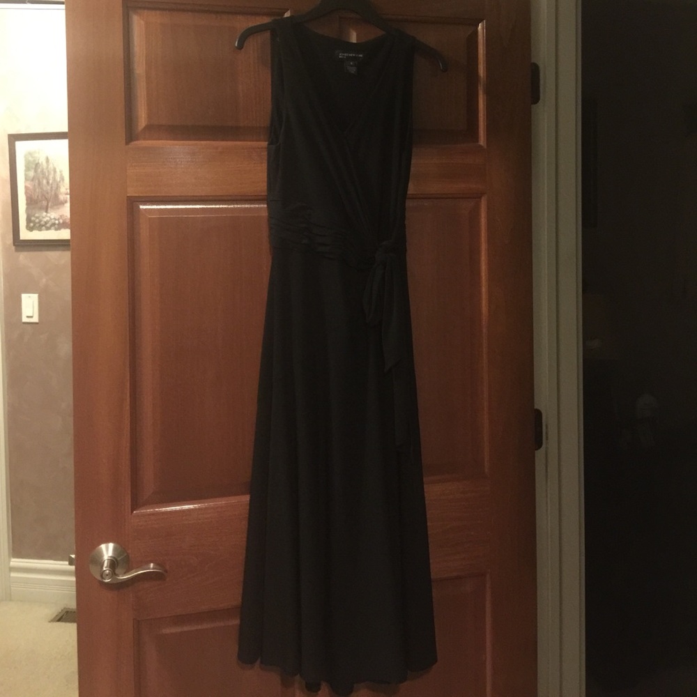Black used dress