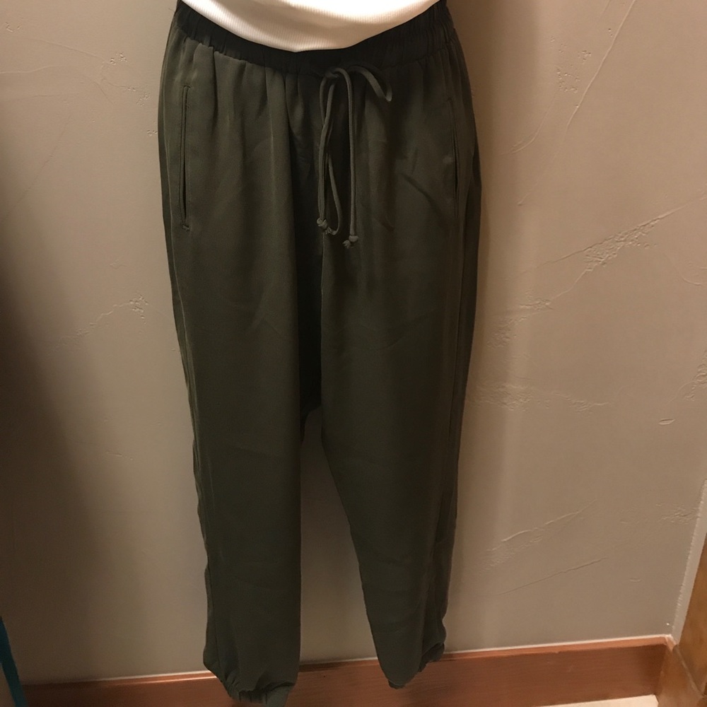 Hunter green joggers