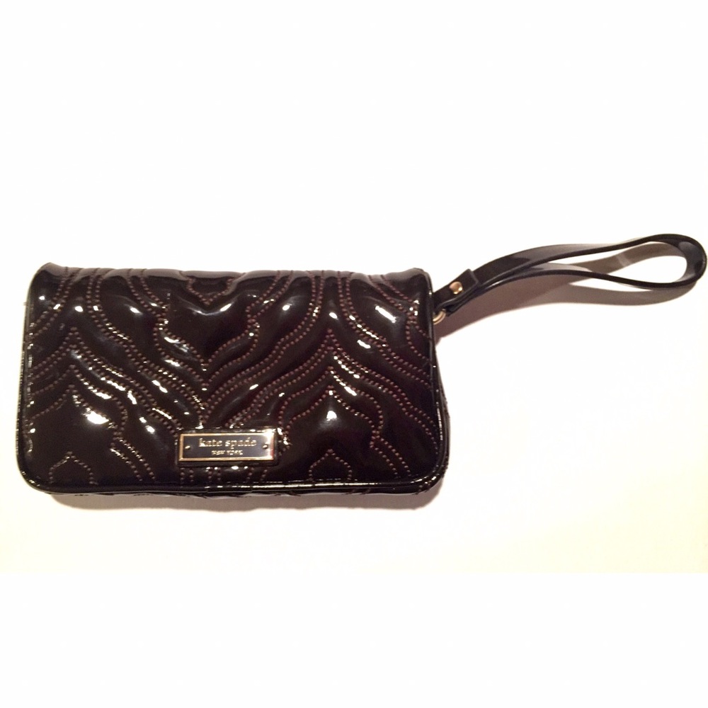 Kate Spade Brown Wristlet