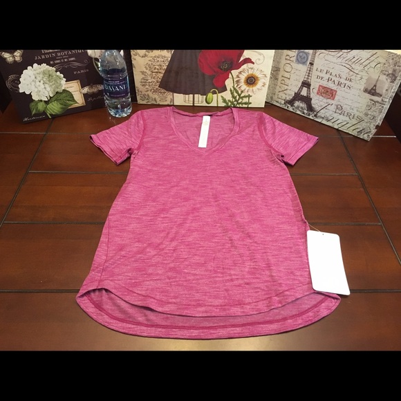 Lululemon What the Sport SS-Regal Plum, Size 8 - Picture 3 of 6