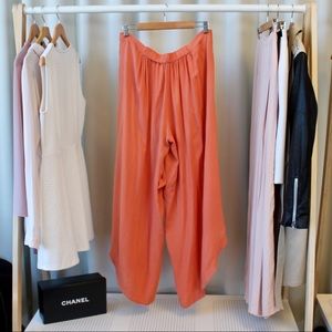 Pants - Apricot Wrap Palazzo Pants Pants - Apricot Wrap Palazzo Pants