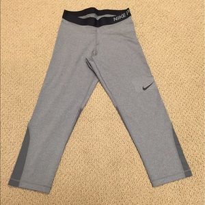 Nike running crop pants