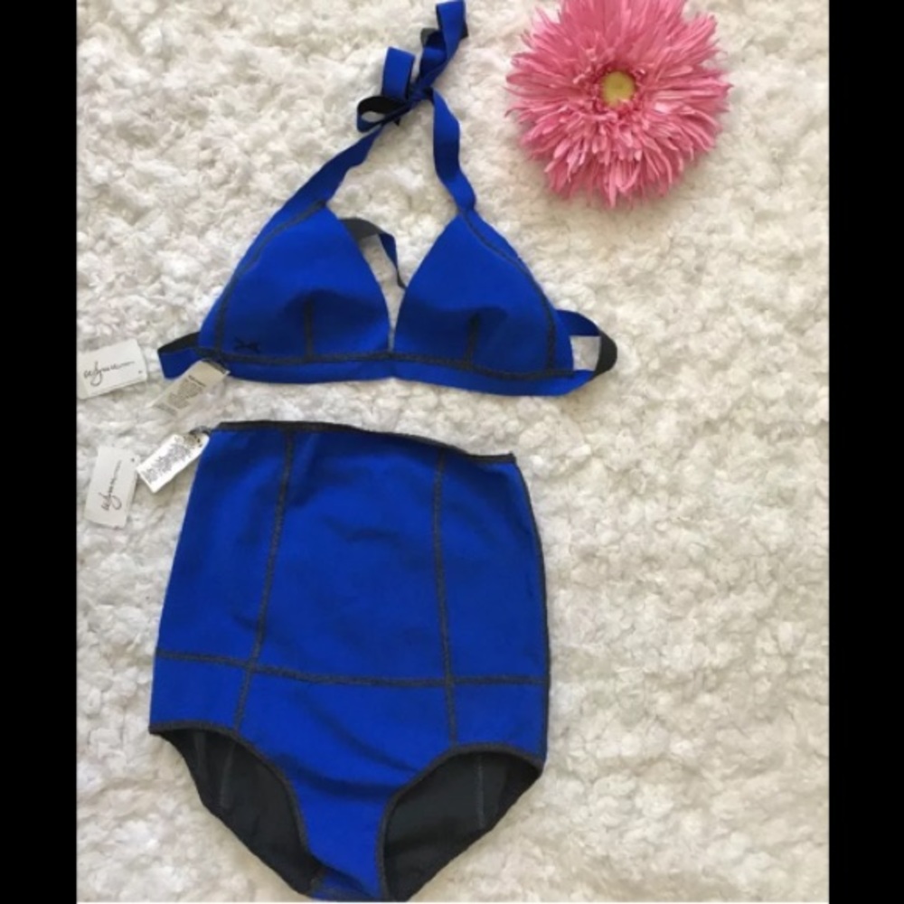 Vitamin A Swimwear Bikini Set high waist Bottom