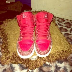 Jordan's 1 all red