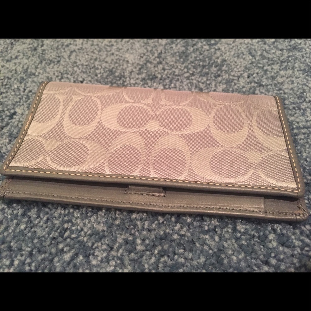 Coach checkbook holder. Never used!