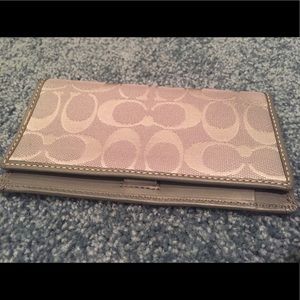 Coach checkbook holder. Never used!