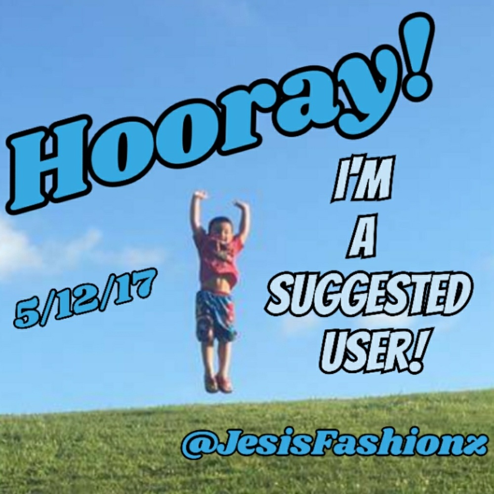 SUGGESTED USER~YAY!