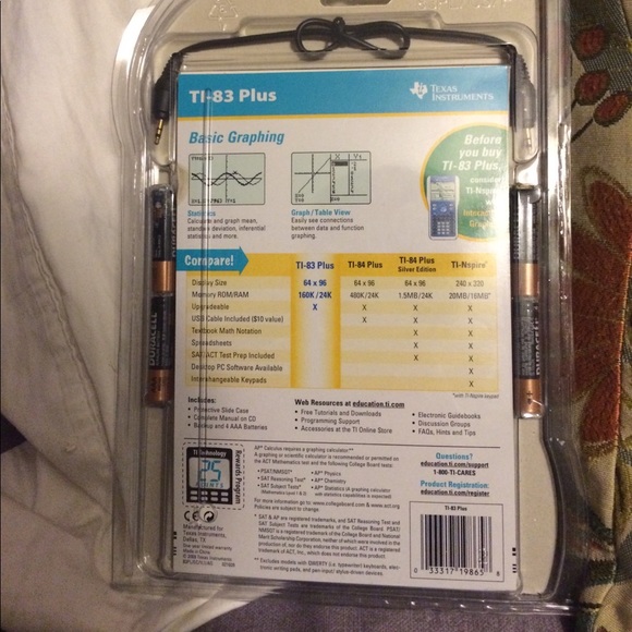 Texas Instruments TI-83 Plus - Picture 2 of 4