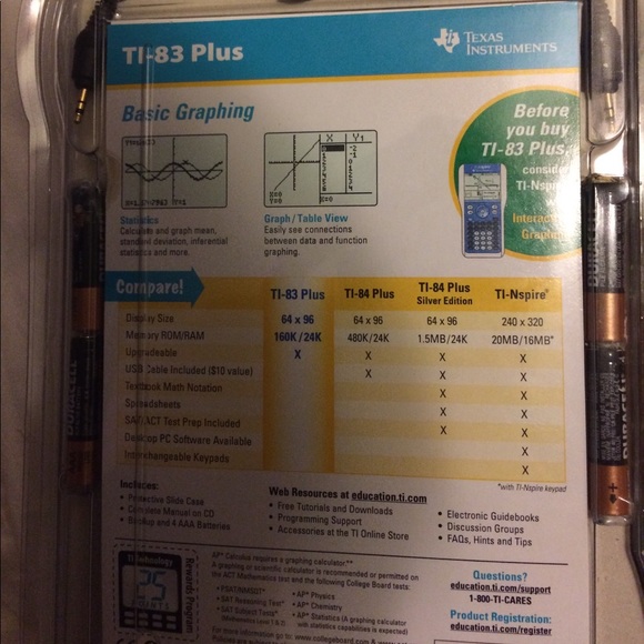 Texas Instruments TI-83 Plus - Picture 4 of 4