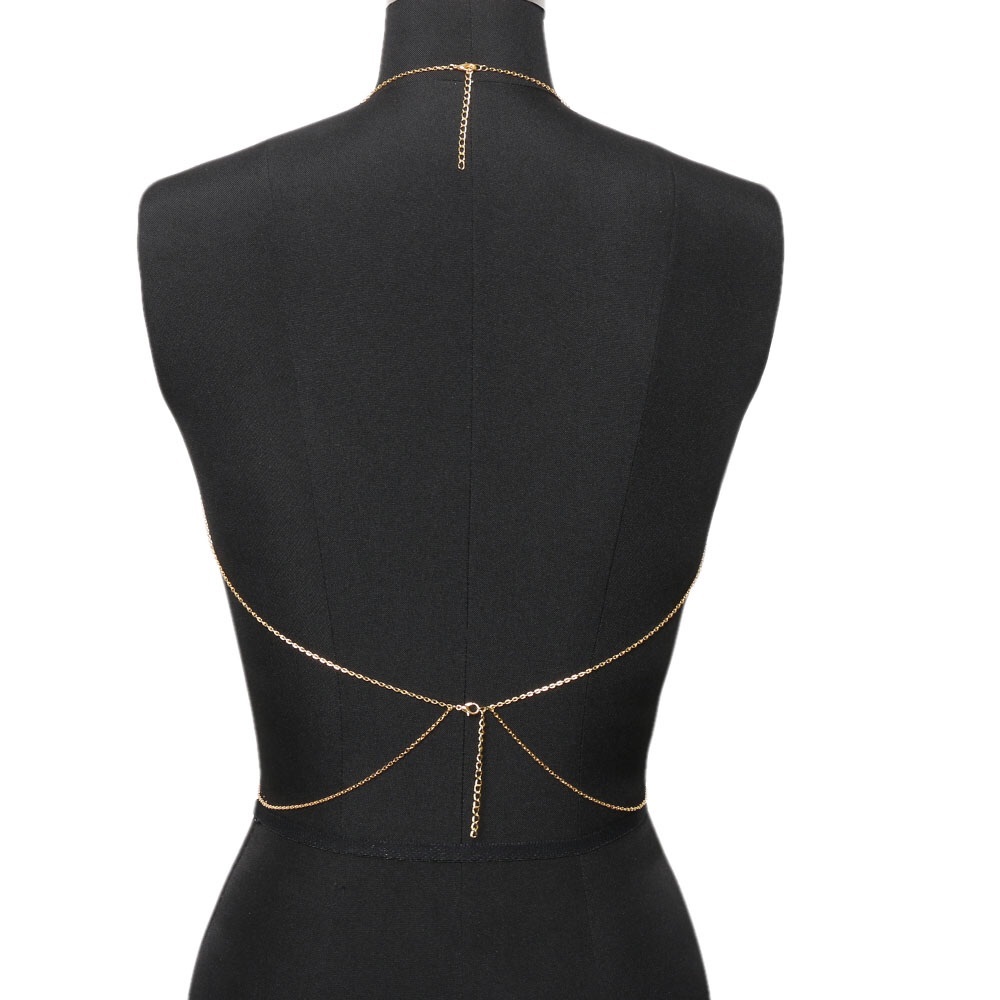 'Paige' Silver Body Chain - Picture 5 of 6