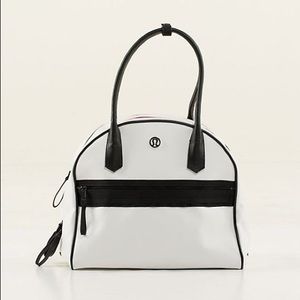Lululemon Sweat Once a Day Bag white/raspberry