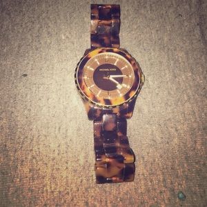 Michael Kira tortoiseshell watch