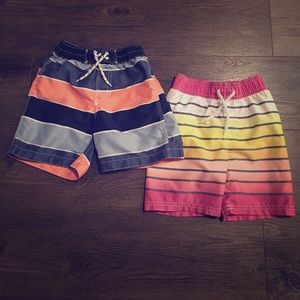 Toddler boy swim trunk bundle!