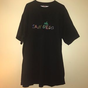 Vintage Embroidered San Diego Tee