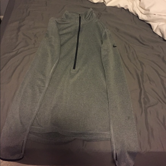 Grey Nike Half Zip - Picture 1 of 2