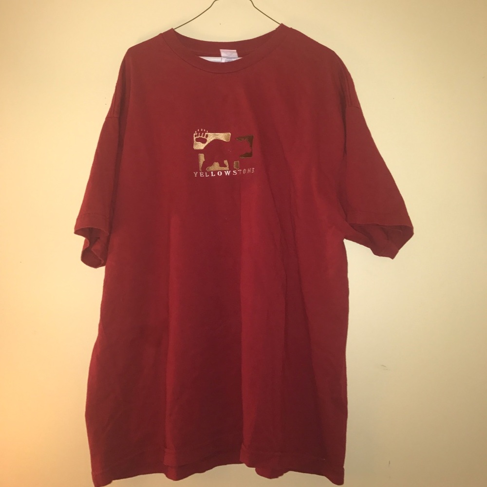 Vintage Yellowstone park shirt