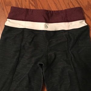 Lululemon yoga pants.