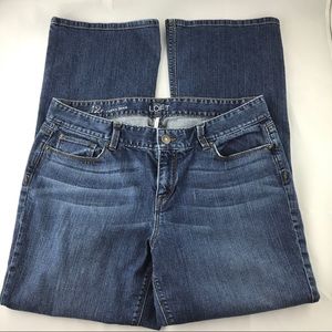 Like New Loft 💕 Curvy Boot Jeans, Size 12P