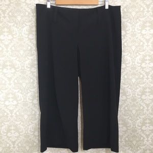 TORRID Women 14 Black Capris Goncho Pants Stretchy