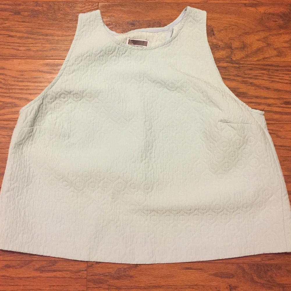 Baby blue tank