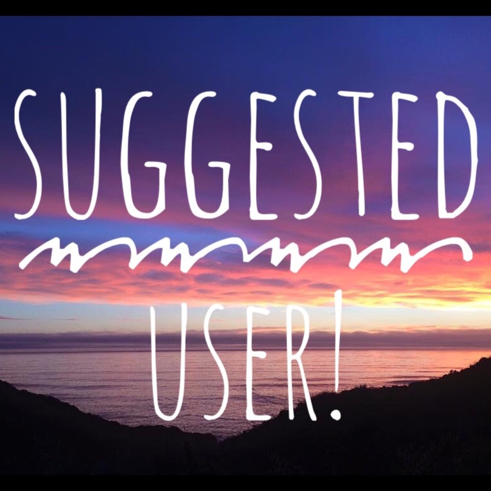 I'm a SUGGESTED USER! 🌷🌀👾💧🔮🌠