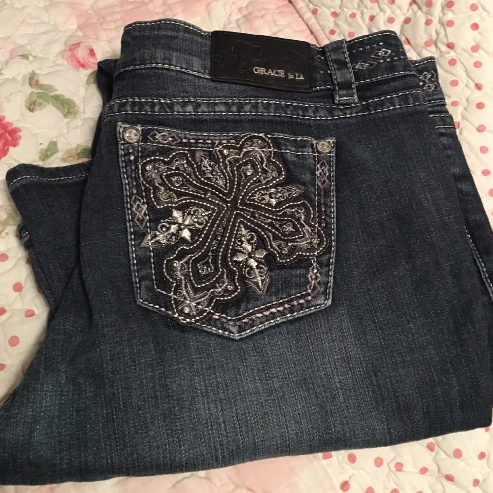 Grace in LA bootcut jeans. Open to offers