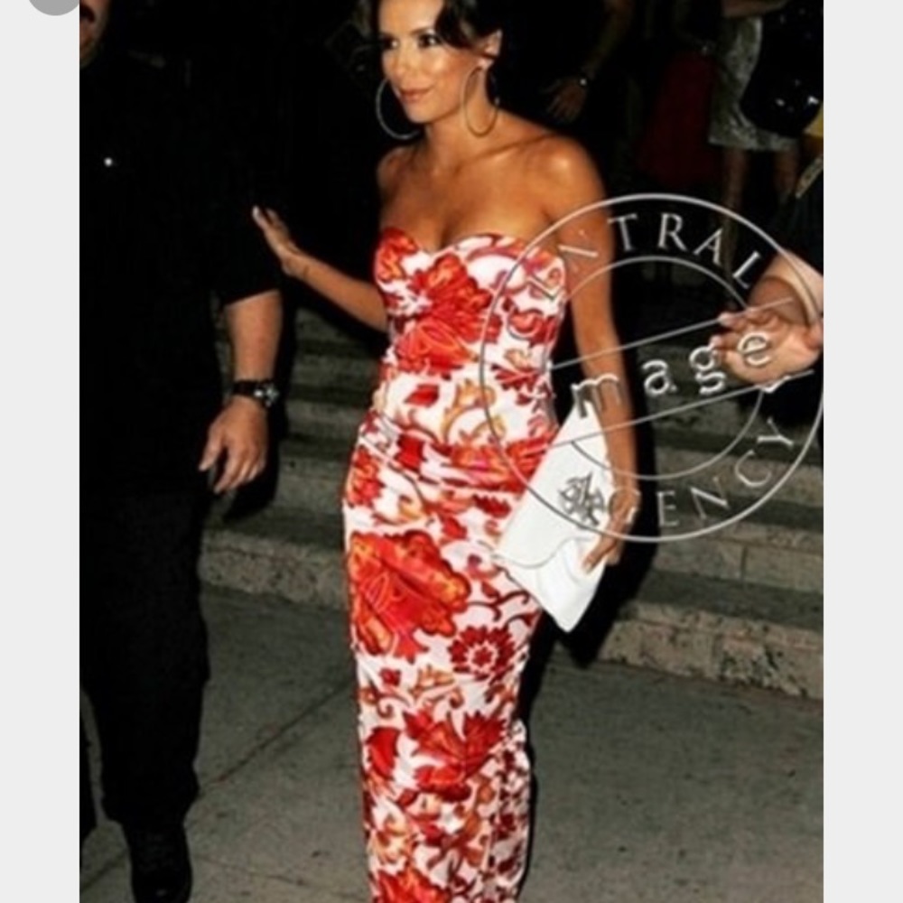 Maxi sweetheart dress