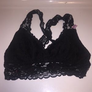 🏀Black Lace Bralette NWT