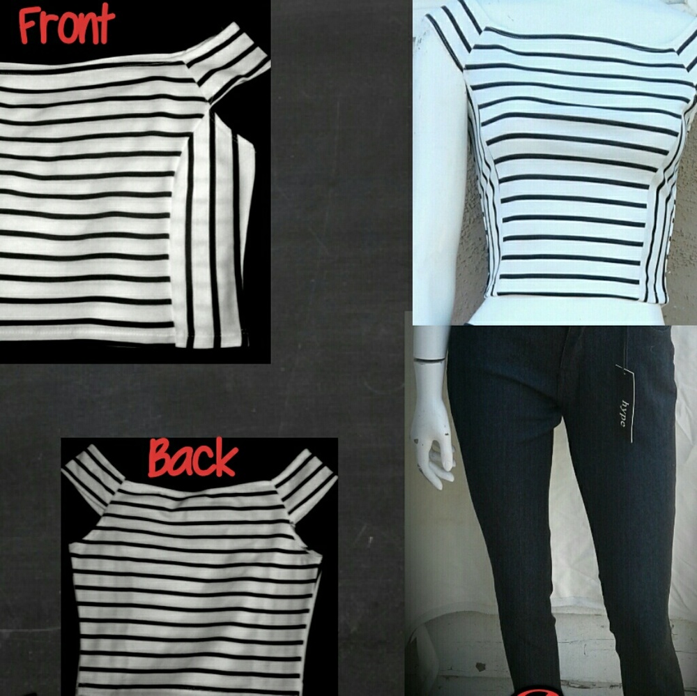 Ladies midriff blouse