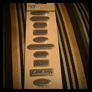 Metal stickers