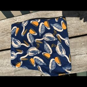 LuLaRoe OS Leggings - Pelican Print -l