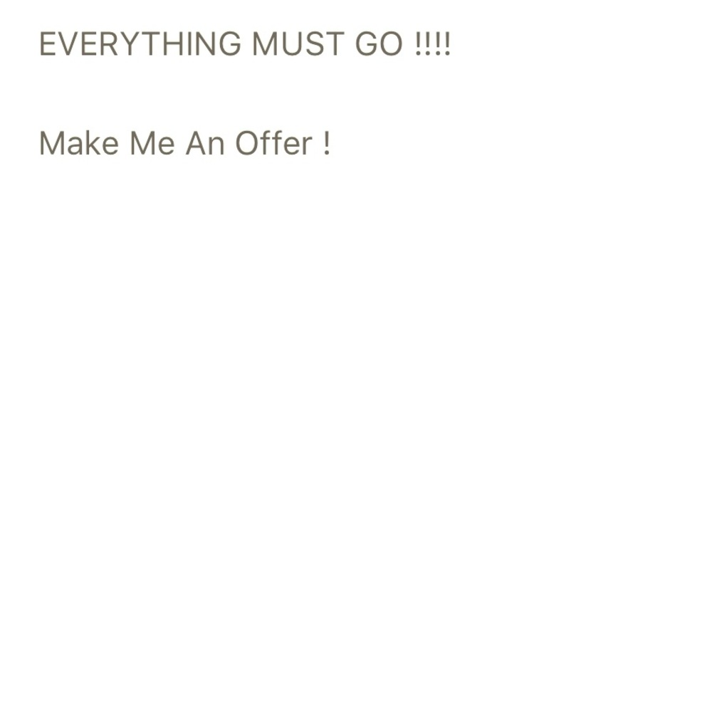 Make An Offer Everything Must Go
