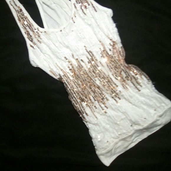 Metallic sequined Iris LA top - Picture 2 of 2