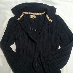 Hollister 3/4 sleeve open sweater