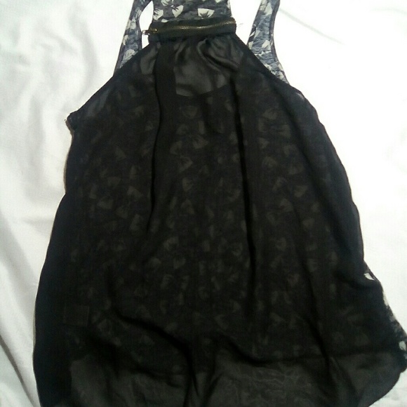 Hi-lo racer back tank top - Picture 3 of 4