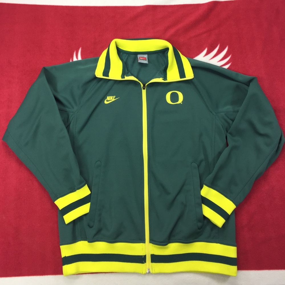VTG Nike University Of Oregon Track Zip Up